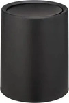 WENKO ATRI Kosmetikeimer 6 Liter, Schwarz