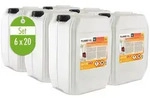 6x 20 L Bioethanol 96,6% Premium f&uuml;r Ethanolkamin in Kanistern