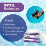 4x 1 kg Flockkartusche f&uuml;r Pools