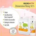 48x 5 L Zitronens&auml;ure 50% fl&uuml;ssig Entkalker in Kanister