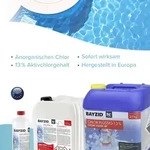 6x 1 kg Chlor 13% fl&uuml;ssig f&uuml;r Pools