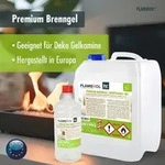 15x 1 L Premium Brenngel aus Bioethanol f&uuml;r Tischfeuer in Flaschen