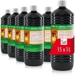 15x 1 L Petroleum Heiz&ouml;l in Flaschen