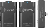 Boya BY-WM4 Pro-K6, Eigenschaften des drahtlosen 2,4-GHz-Duo-Lavalier-Mikrofons
