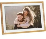 Agfaphoto Digitaler WiFi Fotorahmen 10-Zoll Holz