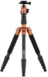Rollei 20934-2, Rollei Compact Traveler No.1 Aluminum Tripod Reisestativ V2 - Orange