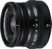 Fujifilm 16611667, Fujifilm XF 16mm f/2.8 R WR schwarz
