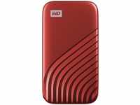 WD WDBAGF0010BRD-WESN, WD My Passport Portable SSD 1TB - Rot