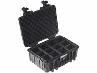 B&W outdoor.cases 4000/B/SI, B&W outdoor.cases B&W Outdoor-Koffer Typ 4000 Schwarz +