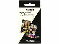 Canon 3214C002, Canon Zoemini Fotopapier 2 x 3 Zoll (5 x 7,6 cm) 20 Blatt