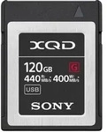 Sony XQD G 120GB High Speed R440 W400 (QDG120F) | ✔️ Tempor&auml;r mit Kostenlose