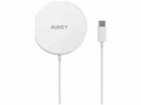 Aukey LC-A1-W, Aukey Aircore Magnetic Qi Wireless Charger 15W - weiß