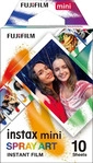 Fujifilm INSTAX Fuji instax mini film spray art 1 x 10