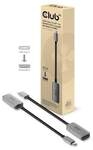Club 3D CAC-1567 USB-C&reg; / DisplayPort&trade; 1.4 8K60Hz HBR3 Active Adapter