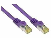 Good Connections Patchkabel mit Cat. 7 Rohkabel S/FTP 15m violett