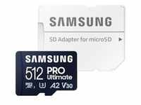 Samsung PRO Ultimate 512 GB microSD-Speicherkarte mit SD-Karten-Adapter