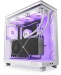 NZXT H6 Flow RGB Mid-Tower Airflow Gaming Geh&auml;use Wei&szlig; Glasfenster