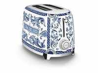 SMEG TSF01DGBEU Dolce & Gabbana Toaster Blu Mediterraneo