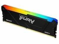 8GB (1x8GB) KINGSTON FURY Beast RGB DDR4-2666 CL16 RAM Gaming Arbeitsspeicher