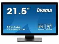 iiyama ProLite T2238MSC-B1 54,5cm (21,5") FHD IPS Multitouch-Monitor HDMI/DP/USB