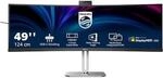 Philips 49B2U5900CH 48.8 Zoll DQHD VA Curved Office Monitor 32:9 DP/HDMI/USB-C PD100W