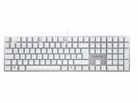 CHERRY KC 200 MX - MX2A Brown/Tactile - Kabelgebundene Tastatur, Weiß/Silber