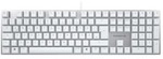 CHERRY KC 200 MX - MX2A Silent Red/Linear - Kabelgebundene Tastatur, Wei&szlig;/Silber