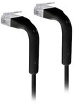 Ubiquiti UniFi RJ45 Patchkabel 0,3 m Schwarz &ndash; Cat6 Ethernet Netzwerkkabel mit