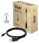 Club 3D 8K 60Hz Displayport 1.4 Adapterkabel 2m mDP zu DP HBR3 CAC-1115