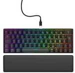 uRage Gaming-Keyboard Exodus 760 Mechanical Mini, Rote Switches, SW, QWERTZ DE