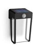 Philips Outdoor Solar Shroud Wandleuchte 2.3W, Tageslicht- und Bewegungssensor