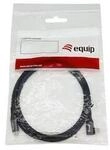 EQUIP 128893 USB 2.0 C auf C 90&deg; abgewinkeltes Kabel 3m Schwarz