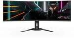 GIGABYTE AORUS CO49DQ 49 Zoll DQHD Curved QD-OLED 32:9 144 Hz Monitor