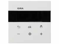 Gira S3000 Raumtemperaturregler Bluetooth Flächenschalter Reinweiß glänzend