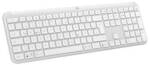 Logitech Signature Slim K950 Pale Grey - Kabellose Tastatur inkl. Logi Bolt