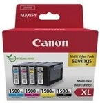 Canon 9182B010 Druckerpatrone PGI-1500XL Multipack BK/C/M/G mit hoher Reichweite