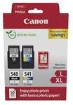 Canon 5224B012 PG-540 L / CL-541XL Vorteilspack Tinte + Fotopapier Vorteilspaket