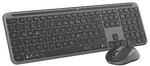 Logitech Signature Slim Combo MK950 Grafit - Bluetooth, Logi Bolt Adapter, 4000 DPI,