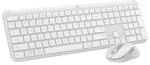 Logitech MK950 Signature Slim Combo Pale Grey - US - Tastaturkombination