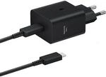 Samsung Schnellladeger&auml;t 45W Power + 5A Kabel USB-C T4511 Schwarz