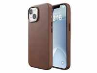 Woodcessories Bio Leather Case MagSafe iPhone 15 Brown