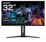 GIGABYTE AORUS FO32U2 31.5 Zoll 4K (UHD) OLED Gaming Monitor 240Hz 16:9 DP/HDMI/USB-C