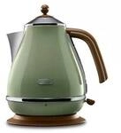 DeLonghi Icona Vintage KBOV2001.GR Wasserkocher Olive