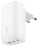 Belkin BoostCharge USB-C&reg;-Ladeger&auml;t, 3 Anschl&uuml;ssen und PPS (67 W)