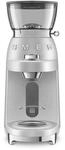 Smeg CGF02SSEU 50s Style Minipro Espresso-Kaffeem&uuml;hle Aluminium