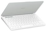 Logitech Keys-To-Go 2 for Mac, Pale Grey - mobile kabellose Tastatur f&uuml;r iPad und