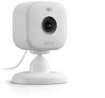 Blink Mini 2 - smarte Plug-in-Sicherheitskamera mit HD-Nachtsicht, wei&szlig;