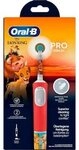 Oral-B Vitality Pro D103 Kids K&ouml;nig der L&ouml;wen Elektrische Zahnb&uuml;rste Rot