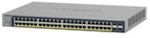 NETGEAR 28-Port PoE Gigabit Ethernet Smart Switch (GS728TP): Managed, optionales