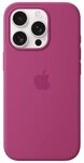 Apple Original iPhone 16 Pro Silikon Case mit MagSafe - Fuchsia